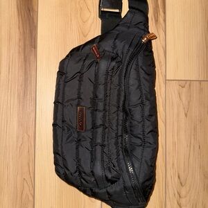 Black Quilted Reebok Bag